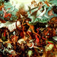 Brueghel Pieter : La Chute des Anges Rebelles, 1562