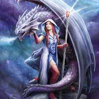Anne Stokes - Mage Dragon