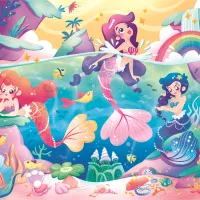 Glitter Effect - Mermaids