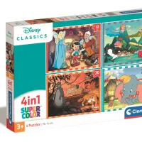 4 Puzzles - Disney Classics
