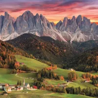 Val Di Funes, Italie