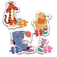 My First Puzzle - Winnie L'Ourson (4 Puzzles)