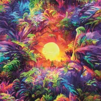 Colorboom - Jungle Psychédélique - Boite Compacte