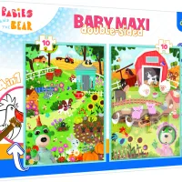 2 Puzzles - Baby Maxi Puzzle - Bébés Animaux