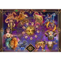 Spiral Puzzle - Zodiac signs