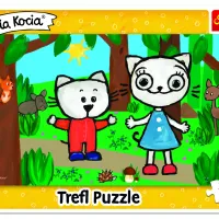 Puzzle Cadre - Kittykit dans la Forêt