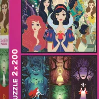 2 Puzzles - Princesses Enchanteresses - Princesse Disney