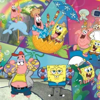 Pièces XXL - Bob L'Éponge En Bas De Bikini - Viacom Spongebob