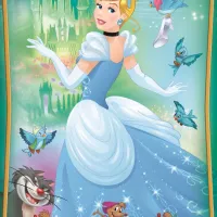 Mini Puzzle - Beautiful Princesses - Disney Princess