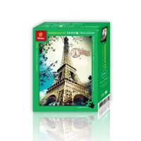 Puzzle en Plastique - La Tour Eiffel en Automne