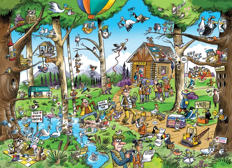 DoodleTown : le Paradis des Ornithologues
