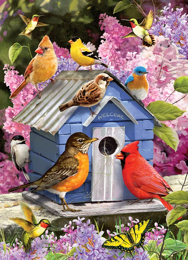 Pièces XXL - Maison d'Oiseau de Printemps