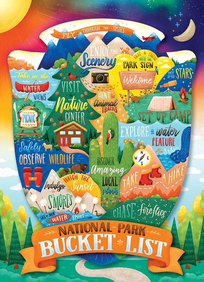 Bucket List des Parcs Nationaux