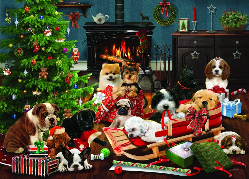 Pièces XXL - Chiots de Noël