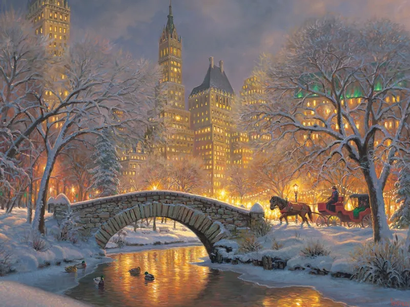 Pièces XXL - Mark Keathley: Winter in the Park