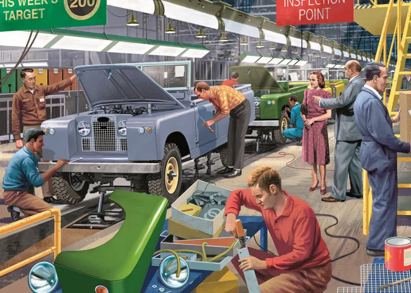 L'usine de Voitures