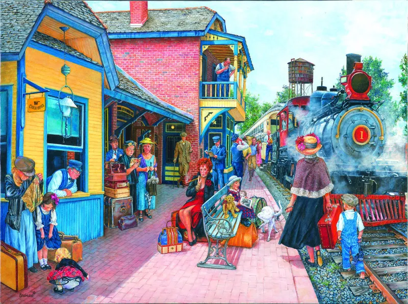 L'attente à la Gare
