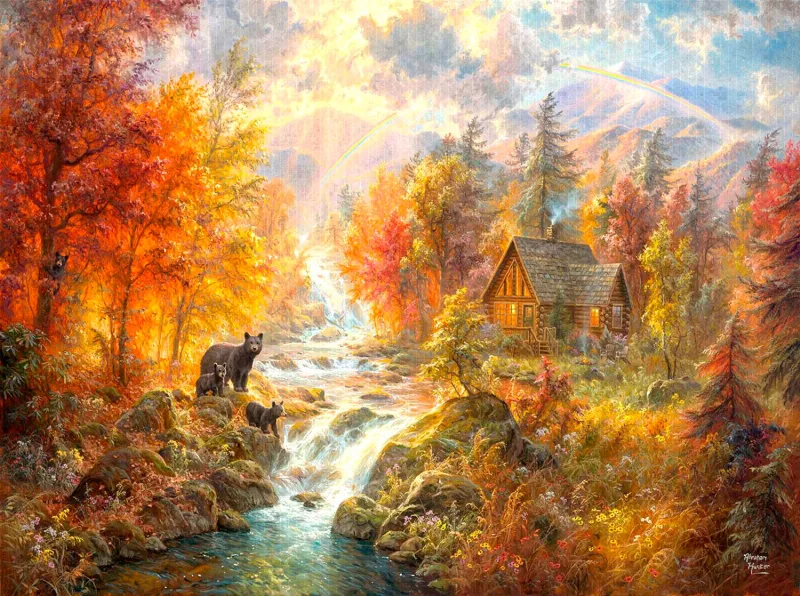L'Automne À Rainbow Falls