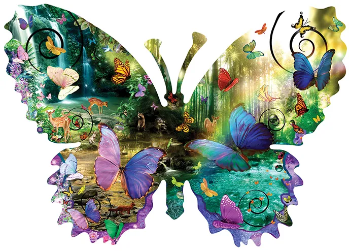 Pièces XXL - Alixandra Mullins - Forest Butterfly