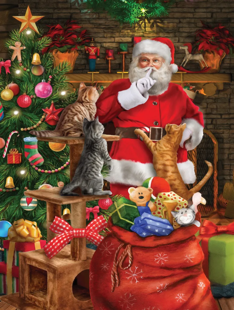 Pièces XXL - Chats de Noël