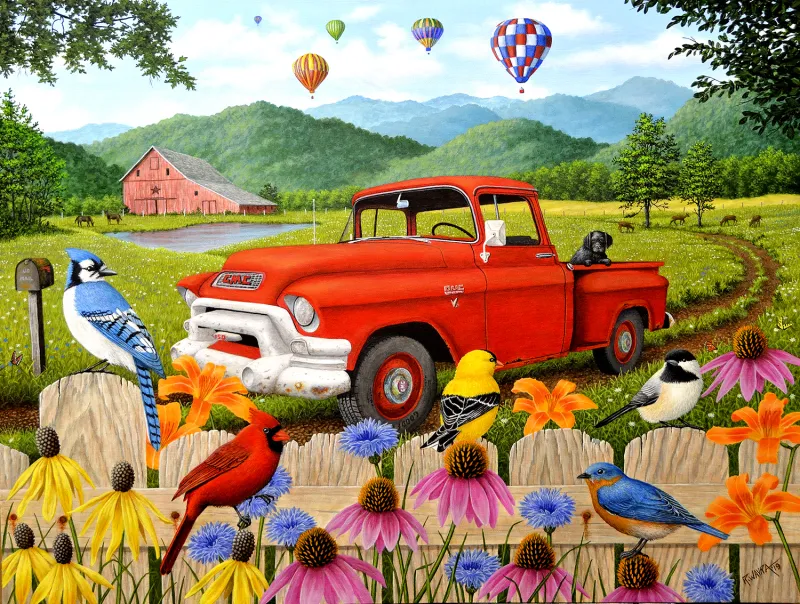Robert Wavra - The Red Truck