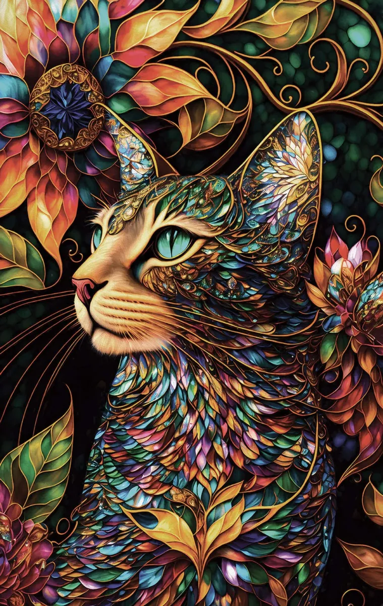 Un Chat Heureux