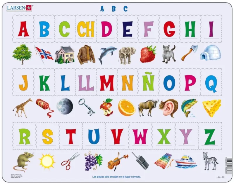 Puzzle Cadre - A B C Puzzle (en Espagnol)