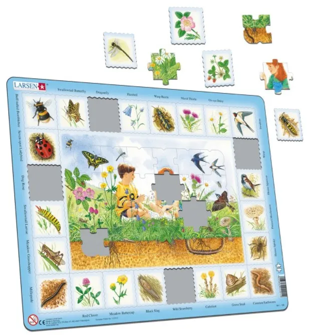 Puzzle Cadre - Campagne (en Russe)
