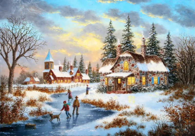 Dennis Lewan - A Mid-Winter's Eve