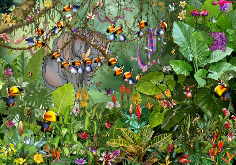 François Ruyer - La Jungle 2