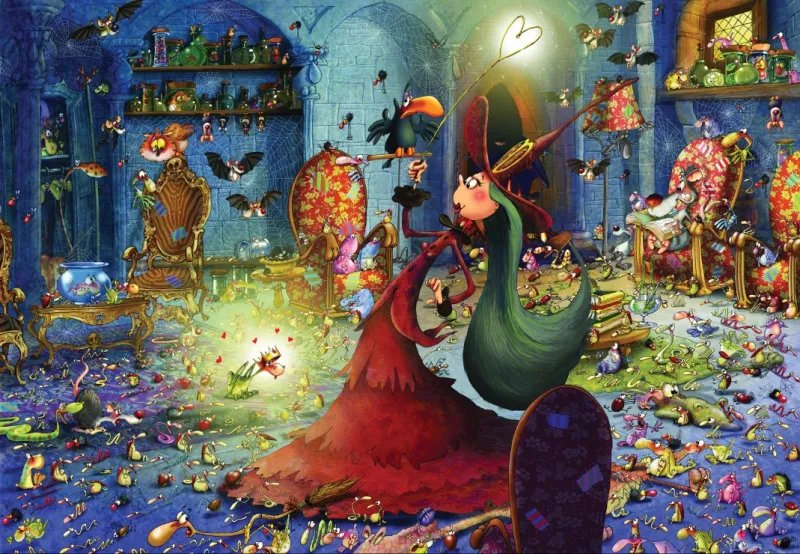 François Ruyer - La Sorcière à la Baguette Magique