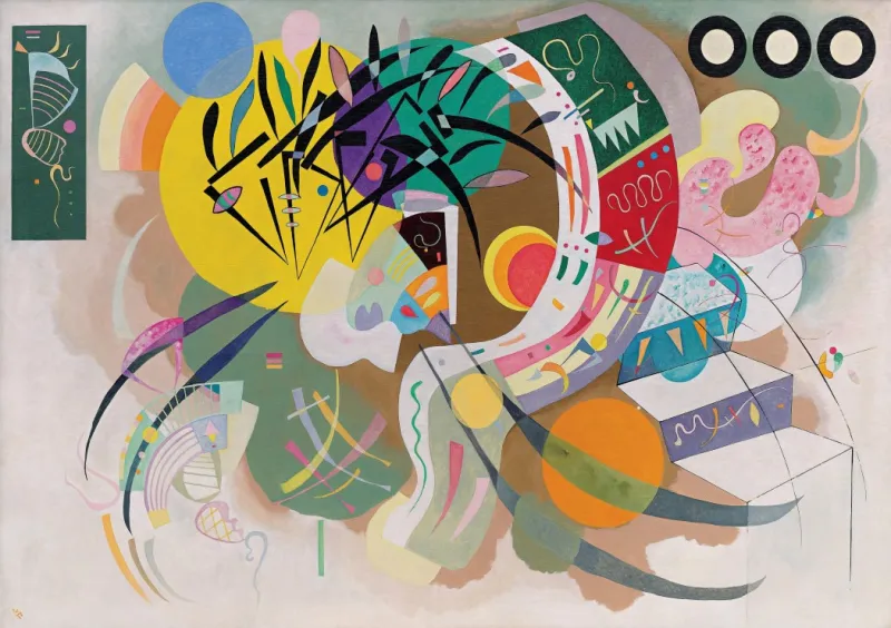 Vassily Kandinsky - Dominant Curve, 1936