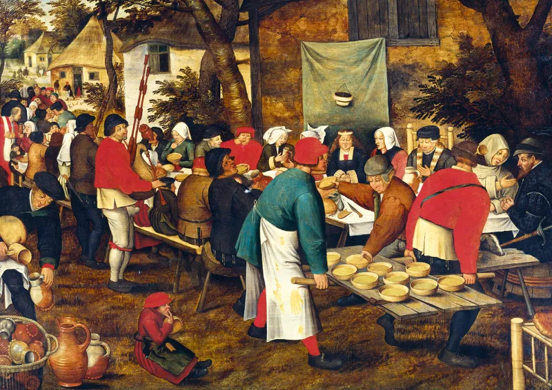 Pieter Brueghel the Younger - Noce Paysanne, 1630