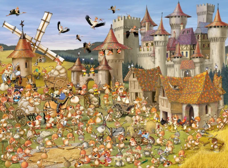François Ruyer - Le Château des Lapins