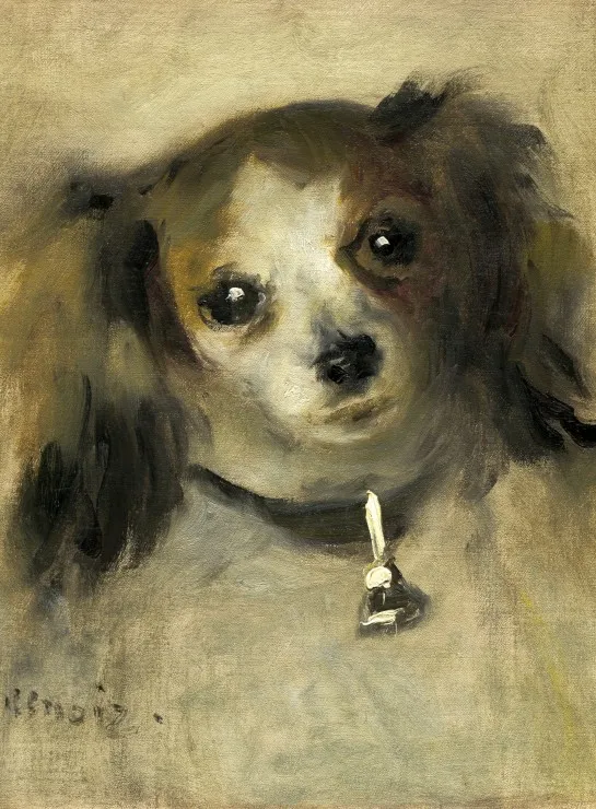 Auguste Renoir : Tête de Chien, 1870