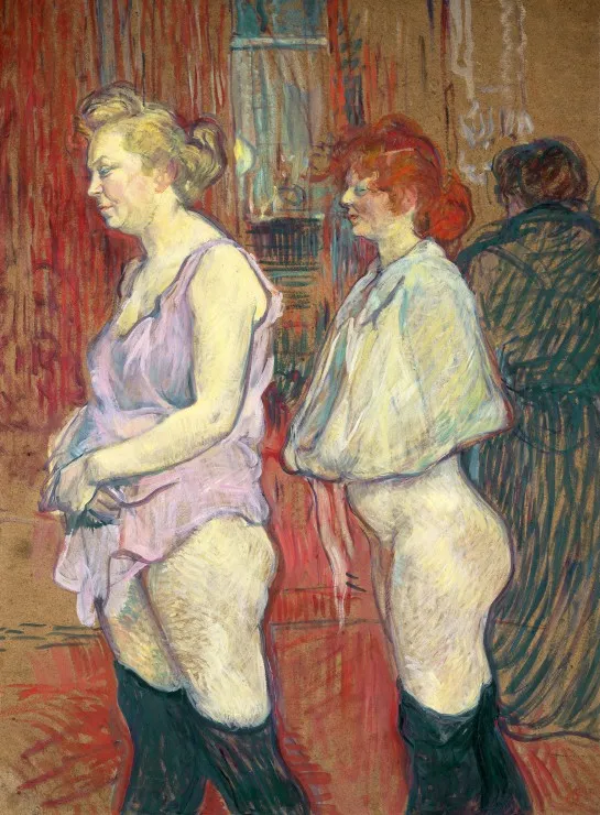 Henri de Toulouse-Lautrec : Rue des Moulins, 1894