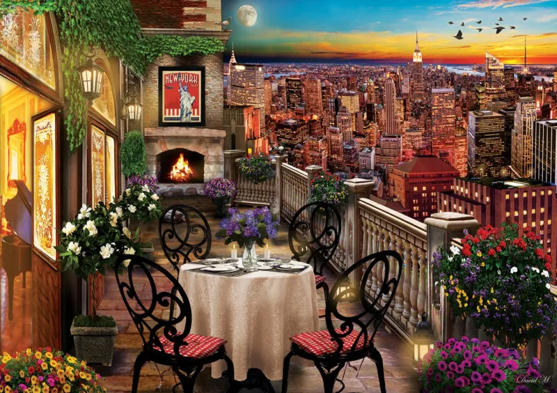 Dîner à New York