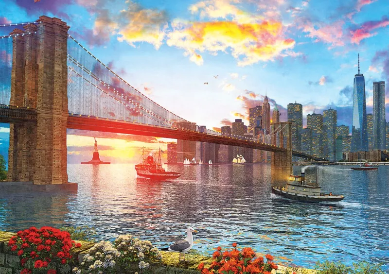 Coucher de Soleil à New York