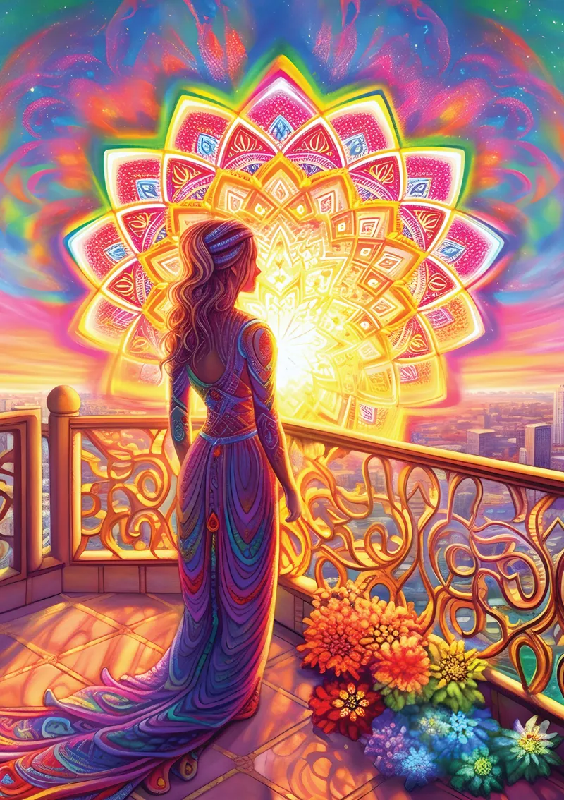 Coucher de Soleil Divin