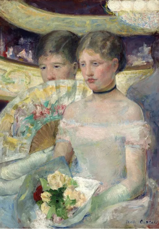 Mary Cassatt : The Loge, 1882