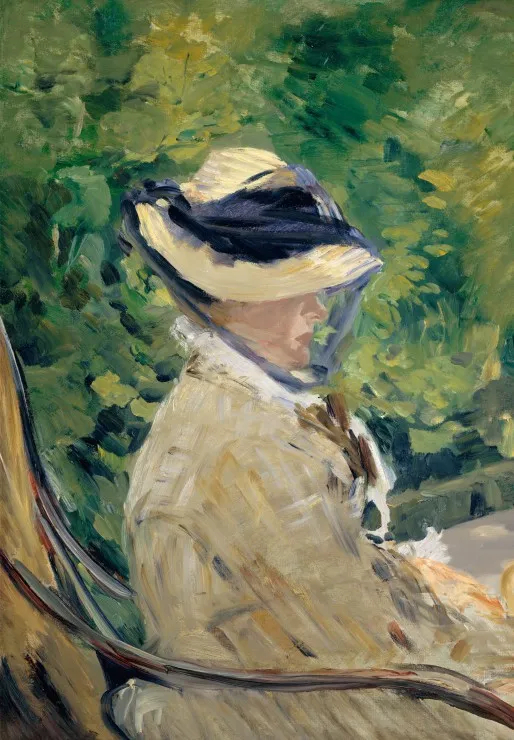 Edouard Manet : Madame Manet à Bellevue, 1880