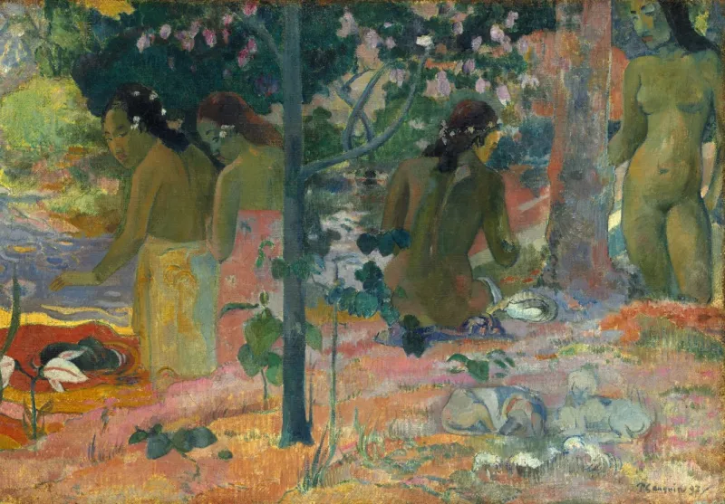 Paul Gauguin : Les Baigneuses, 1897
