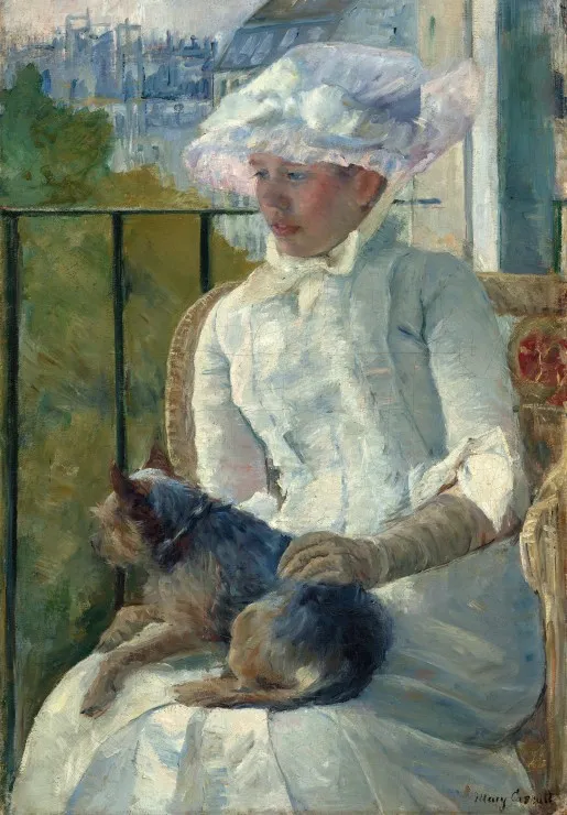 Mary Cassatt : Jeune Fille à la Fenêtre, 1883-1884