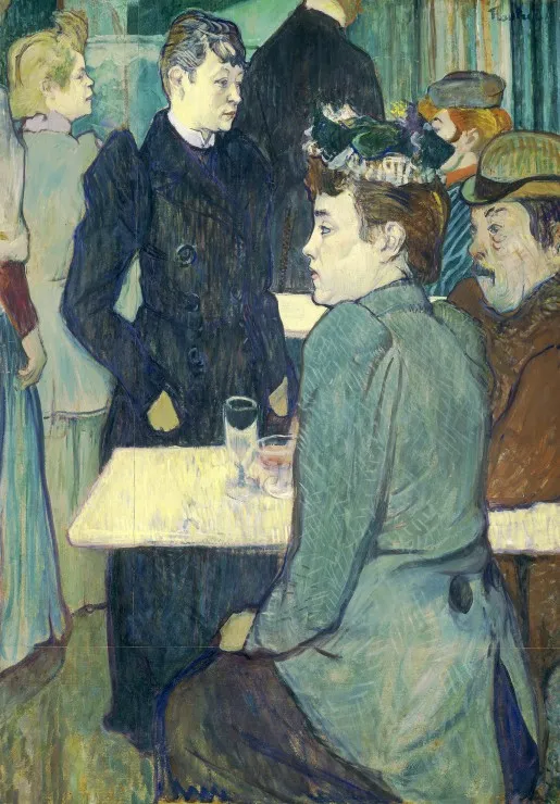 Henri de Toulouse-Lautrec : Au Moulin de la Galette, 1892