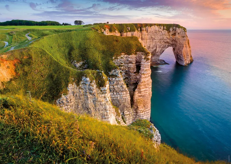 Des Racines et des Ailes - Vue sur les Falaises d'Etretat