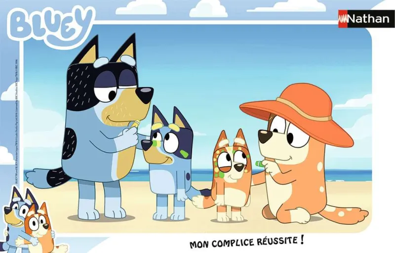 Bluey à la Plage