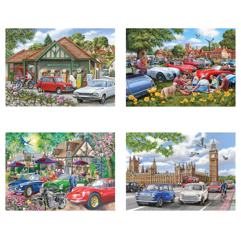 4 Puzzles - Jour Idéal d'Escapade