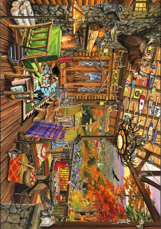 Adirondack Porch