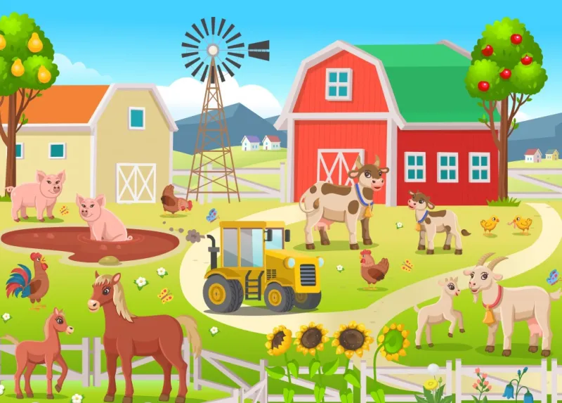 Les Animaux de la Ferme
