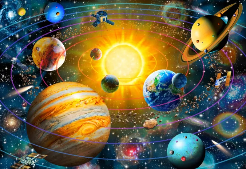 Ringed Solar System